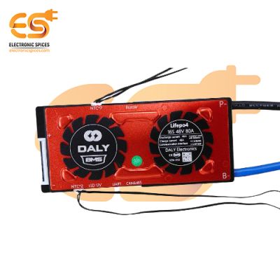 Smart BMS LiFePO4 16S 48V 80A Common Port with Balance